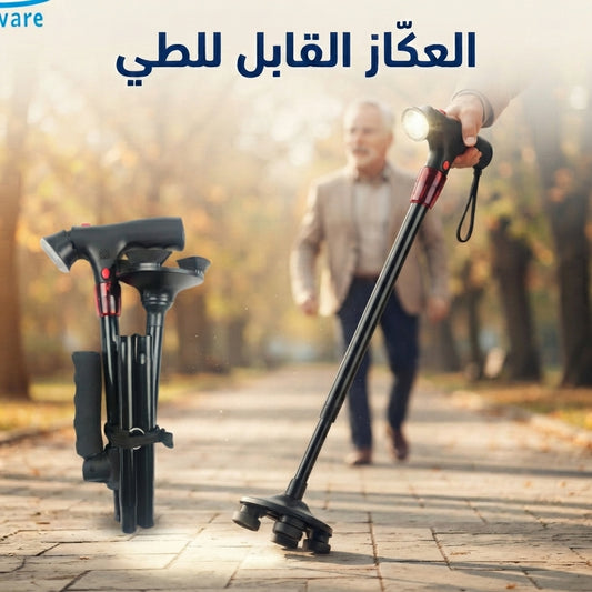 العكّاز القابل للطي