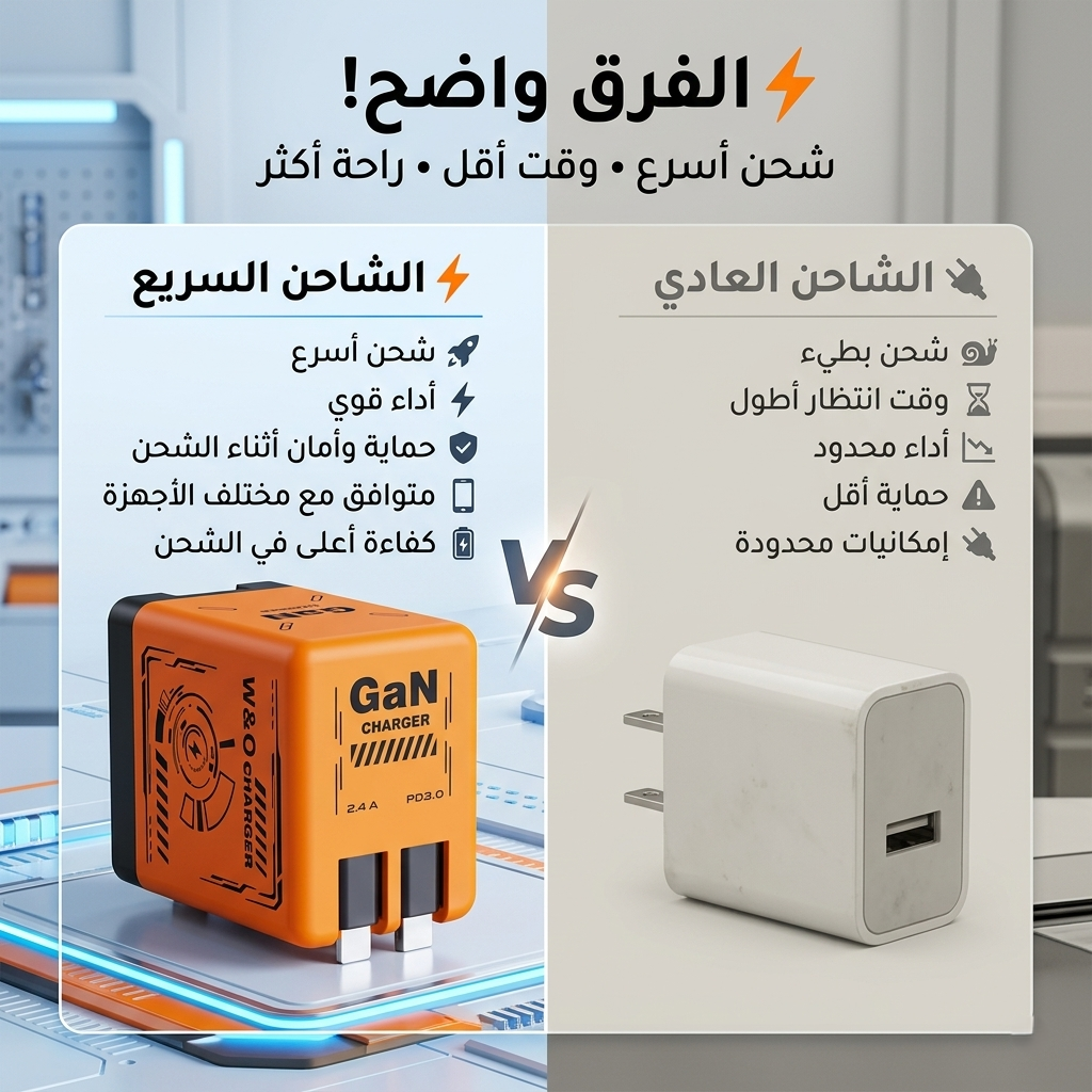 شاحن سريع